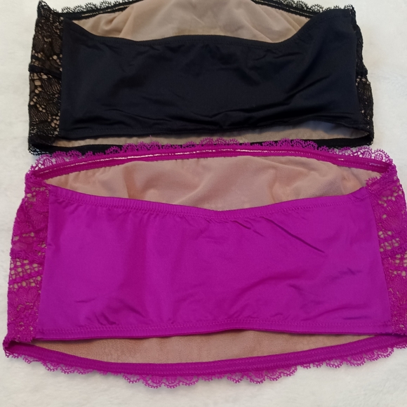 Free People Bandeau Bra Scalloped Lace - Picture 2 of 4